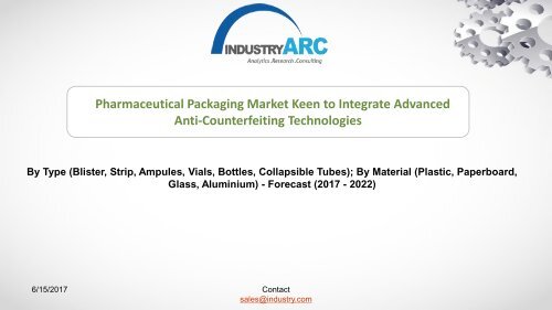 Pharmaceutical Packaging Market