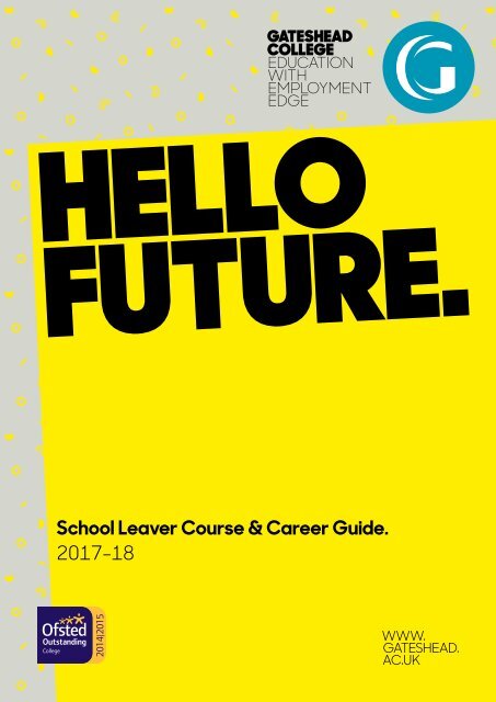 School Leavers Course and Career Guide 2017/18