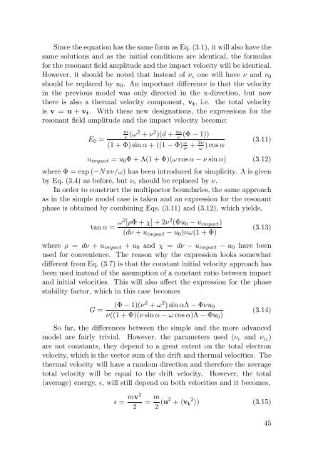 Multipactor in Low Pressure Gas and in ... - of Richard Udiljak