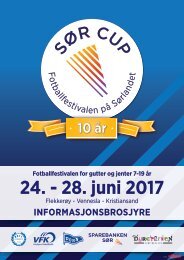 Sør Cup informasjonsbrosjyre 2017web