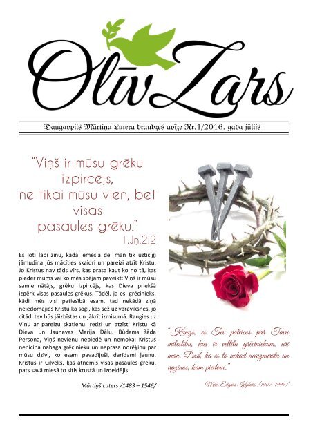 Olivzars Nr. 1