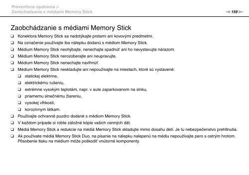 Sony VGN-Z41ZRD - VGN-Z41ZRD Mode d'emploi Slovaque