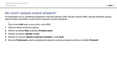 Sony VGN-Z41ZRD - VGN-Z41ZRD Mode d'emploi Slovaque