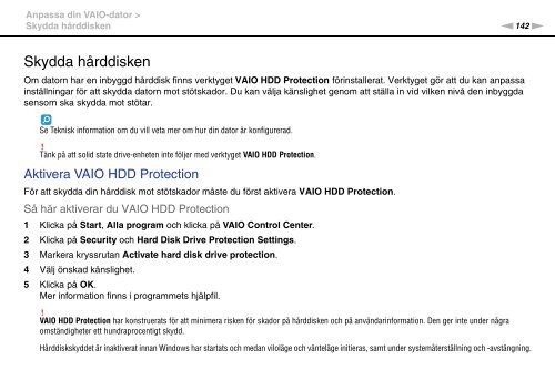 Sony VGN-Z41ZRD - VGN-Z41ZRD Mode d'emploi Su&eacute;dois