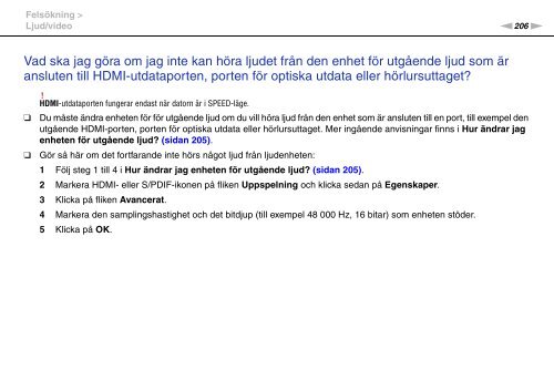 Sony VGN-Z41ZRD - VGN-Z41ZRD Mode d'emploi Su&eacute;dois