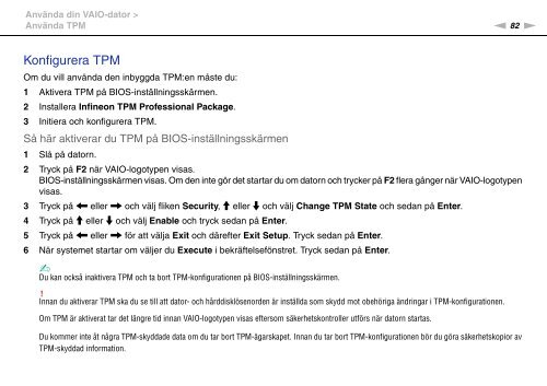 Sony VGN-Z41ZRD - VGN-Z41ZRD Mode d'emploi Su&eacute;dois