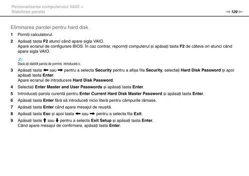 Sony VGN-Z41ZRD - VGN-Z41ZRD Mode d'emploi Roumain