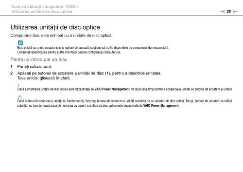 Sony VGN-Z41ZRD - VGN-Z41ZRD Mode d'emploi Roumain