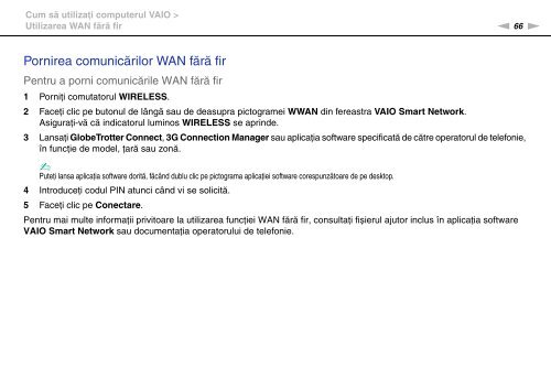 Sony VGN-Z41ZRD - VGN-Z41ZRD Mode d'emploi Roumain