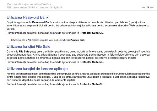 Sony VGN-Z41ZRD - VGN-Z41ZRD Mode d'emploi Roumain