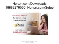 Norton.comDownloads  18888279060  Norton.comSetup