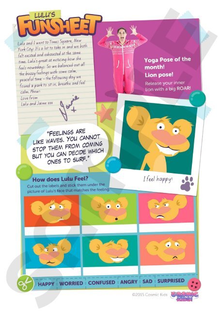 Kids Yoga Funsheets