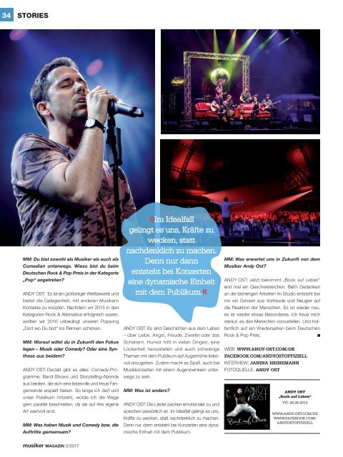 Musiker Magazin 02/2017