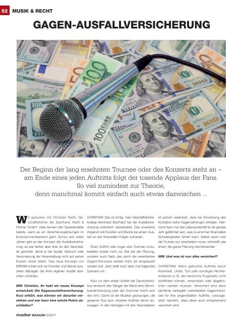 Musiker Magazin 02/2017