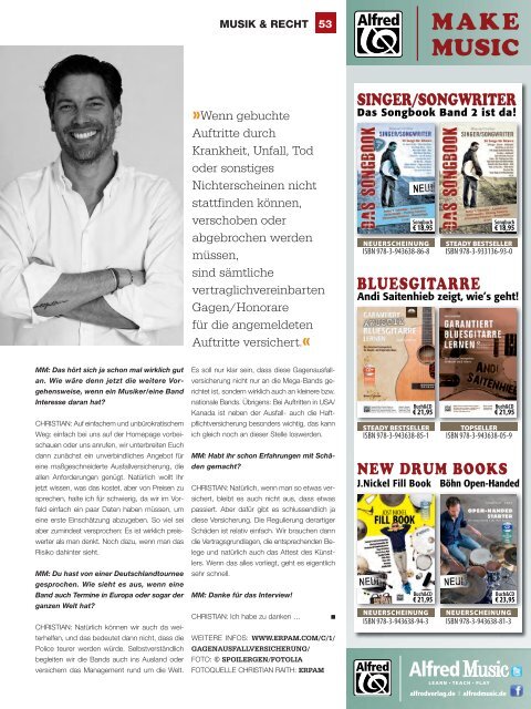 Musiker Magazin 02/2017