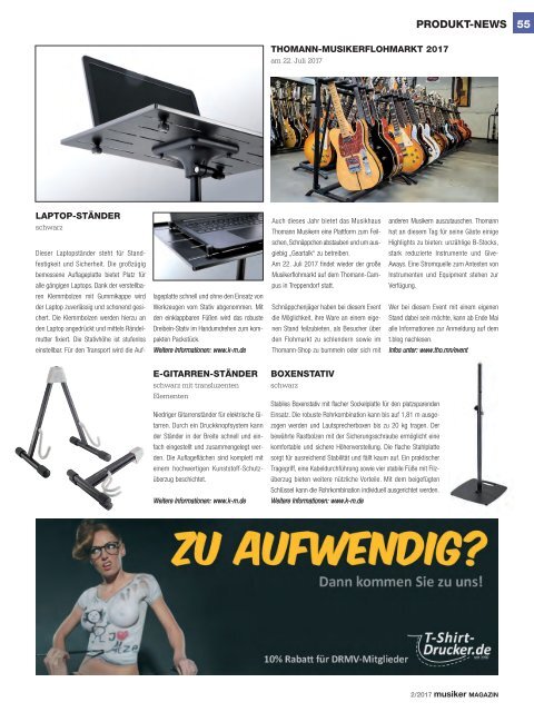 Musiker Magazin 02/2017