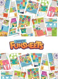 Kids Yoga Funsheet