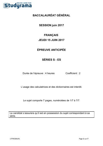 sujet_bac_es_s_2017_francais_anticipe