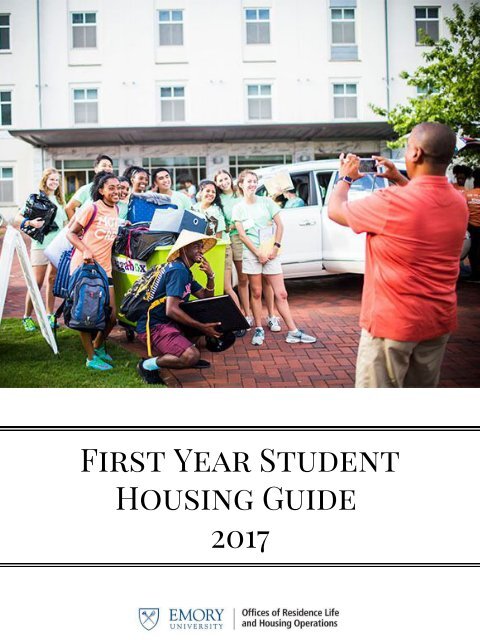 First Year StudentsMove In Guide 2017