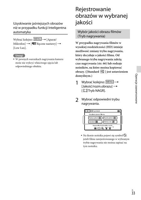 Sony HDR-CX210E - HDR-CX210E Consignes d&rsquo;utilisation Slovaque