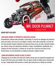 Entrevista mr. duck plunket