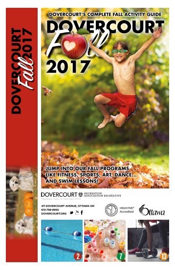 Dovercourt Fall 2017 Program Guide