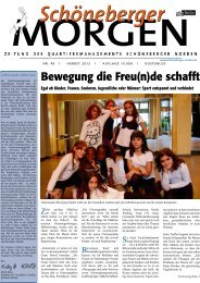 Bewegung die Freu(n)de schafft - Quartiersmanagement ...