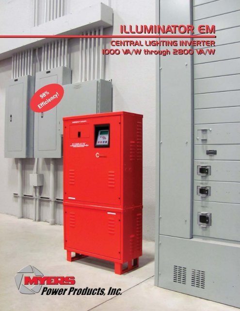 Illuminator EM Catalog PDF - Myers Power Products, Inc.