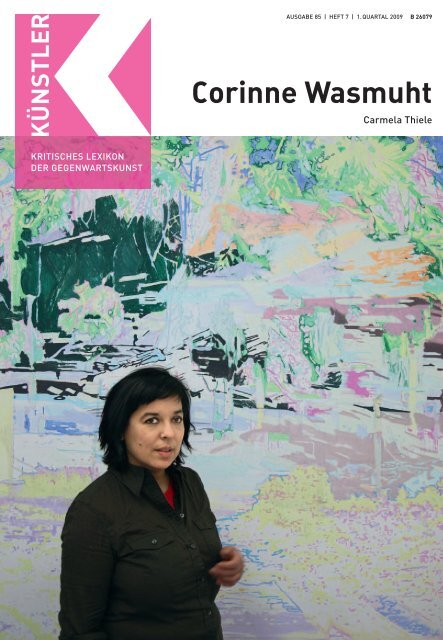 Corinne Wasmuht - Zeit Kunstverlag