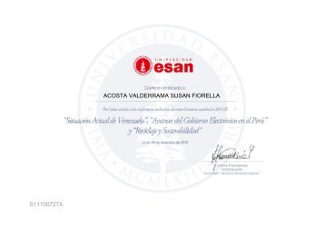 CERTIFICADO DE CONFERENCIA