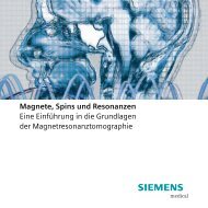 Magnete, Spins und Resonanzen - Siemens Healthcare