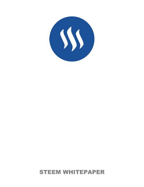 Whitepaper - Steem with cover