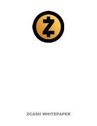 Whitepaper Zcash with cover