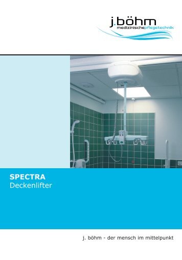 Deckenlifter Spectra Prospekt