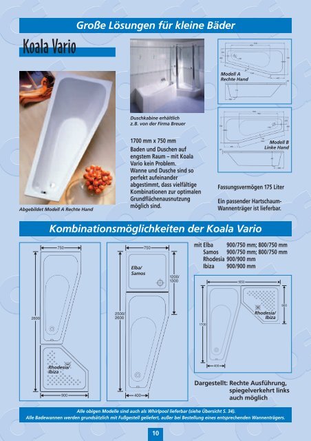 Ottofond Acryl-Bade