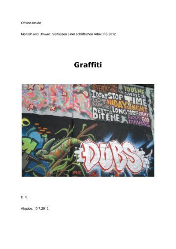 Graffiti - Offside-Inside