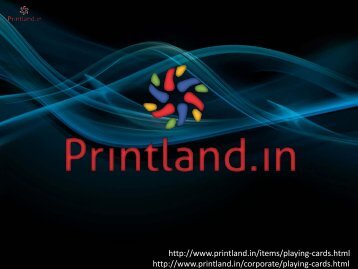 Playing Cards - Buy Custom Playing Cards Games Online in India at Printland