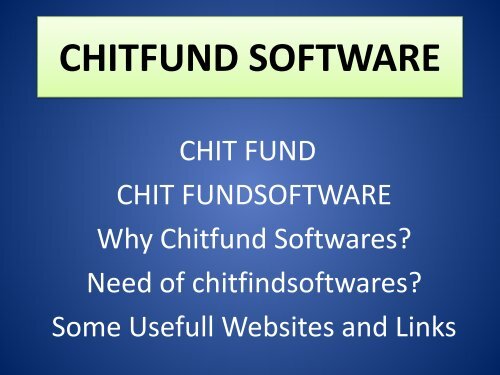 Chit Business India, Chitfund Regulation, Chit Business, Chit Fund App, Chit Fund Finance