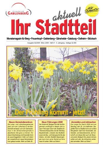 Der Frühling kommt - jetzt! - Gablenberger-Klaus-Blog