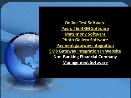 Chit Fund Software, School Software, MLM Gift Income Software, Gift Plan Software, MLM Career Plan