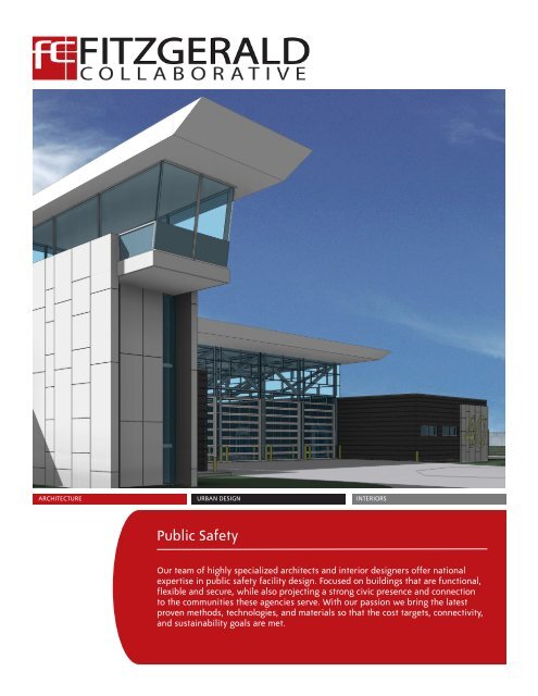 Fitzgerald Collaborative | Public Safety Brochure