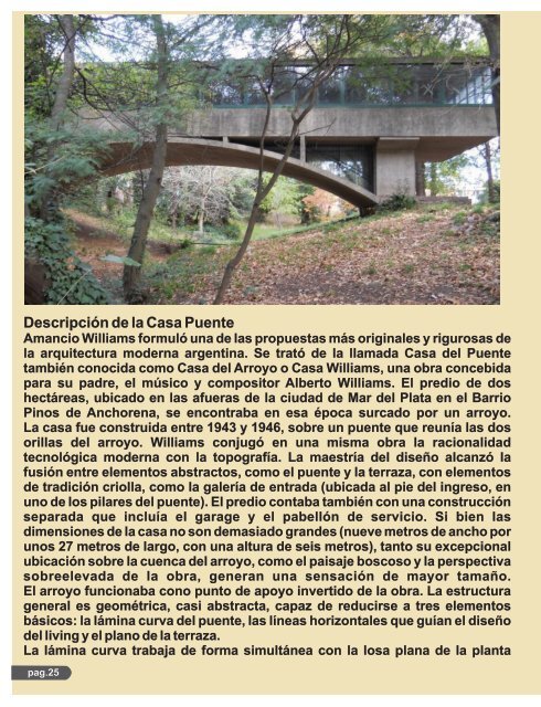 Un puente hacia el presente, Amancio Williams La Casa Puente