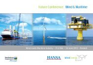 Wind & Maritime - South Baltic Offshore Wind Energy Regions