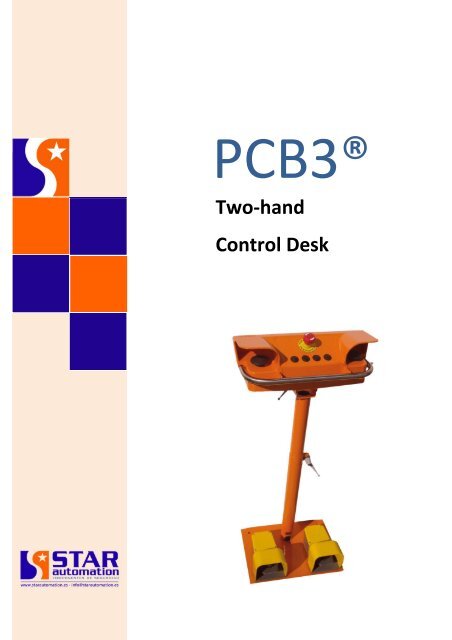 Catalogue Two-hand Control Desk PCB3 2017 English.