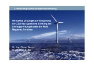 Vortrag Herr Dr. Berger, Bosch Rexroth - Wind Energy Network