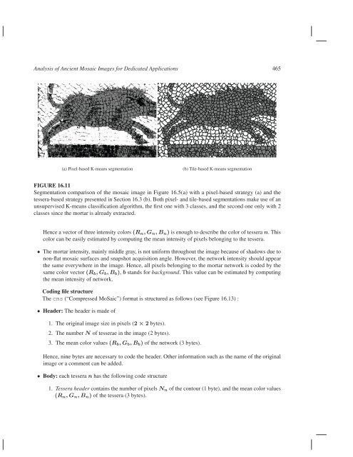 Analysis of Ancient Mosaic Images for Dedicated ... - Institut Fresnel