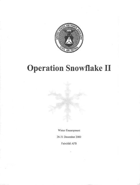 2000 Operation Snowflake II Annual