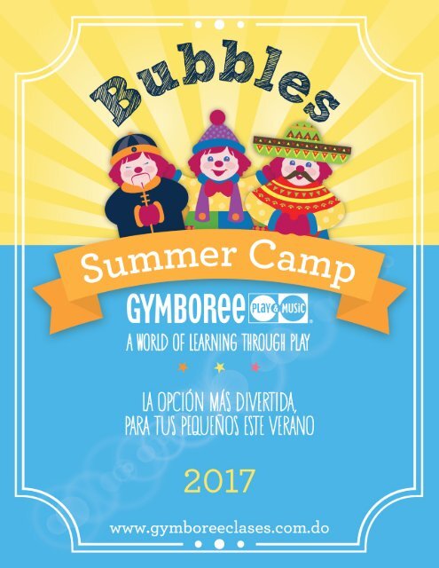 PAQUETE SUMMER CAMP 2017