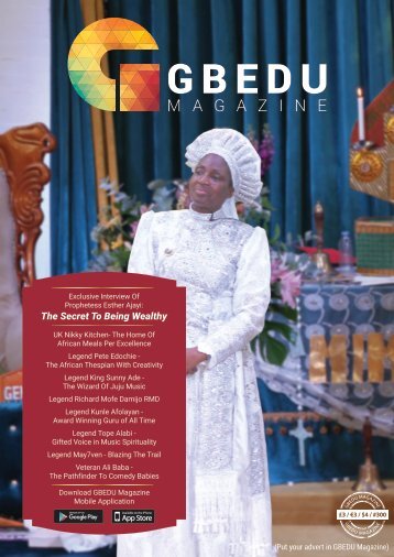 GBEDU Magazine June 2017 Edition