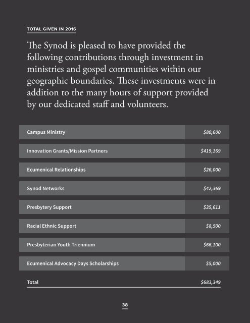 Synod Annual Report 2016 – Final – Web